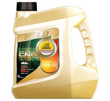 Johnson CNG Gold 4LTR 20W-50